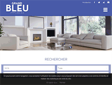 Tablet Screenshot of grand-bleu-immobilier.com